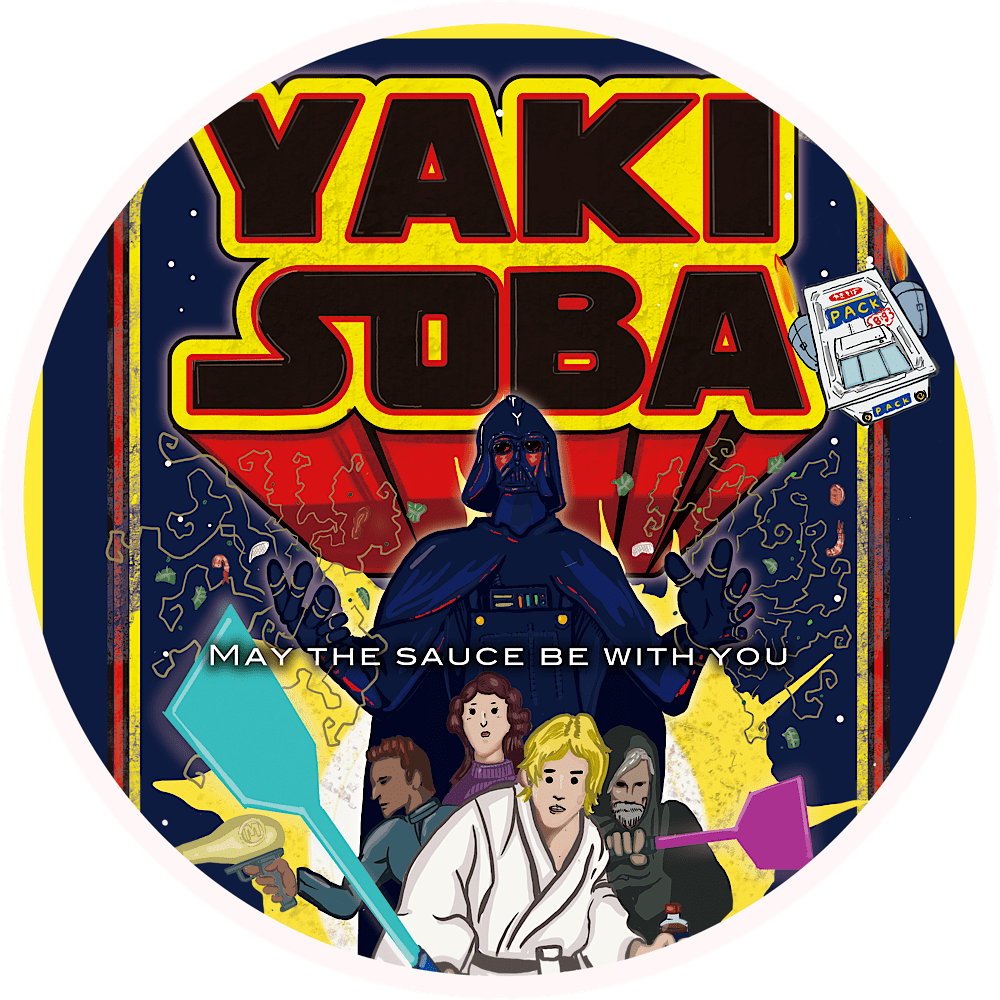 焼きそばとハイボール パック