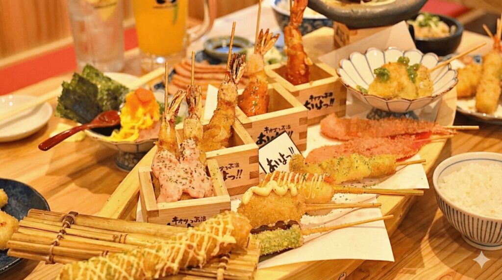 あいよっ!! 西院駅店｜99円大海老串と創作串が楽しめる串揚げ酒場