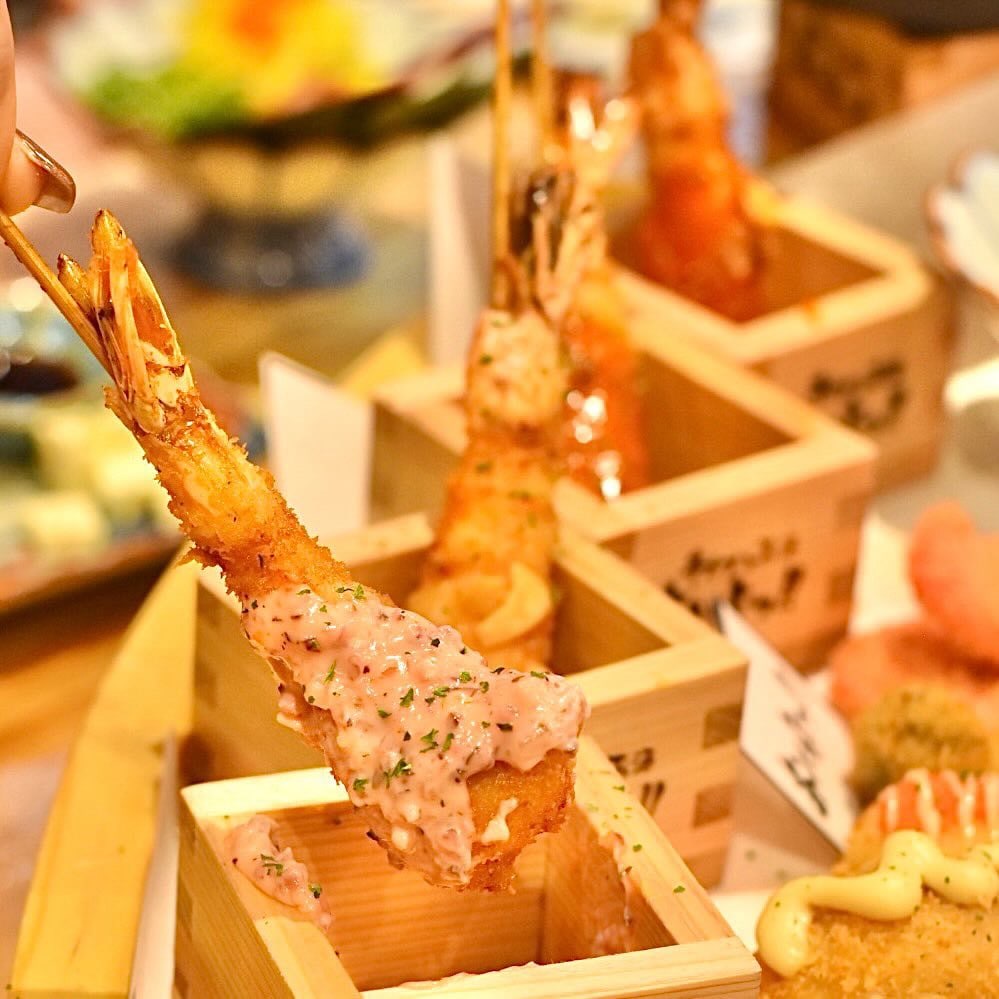 あいよっ!! 西院駅店｜99円大海老串と創作串が楽しめる串揚げ酒場