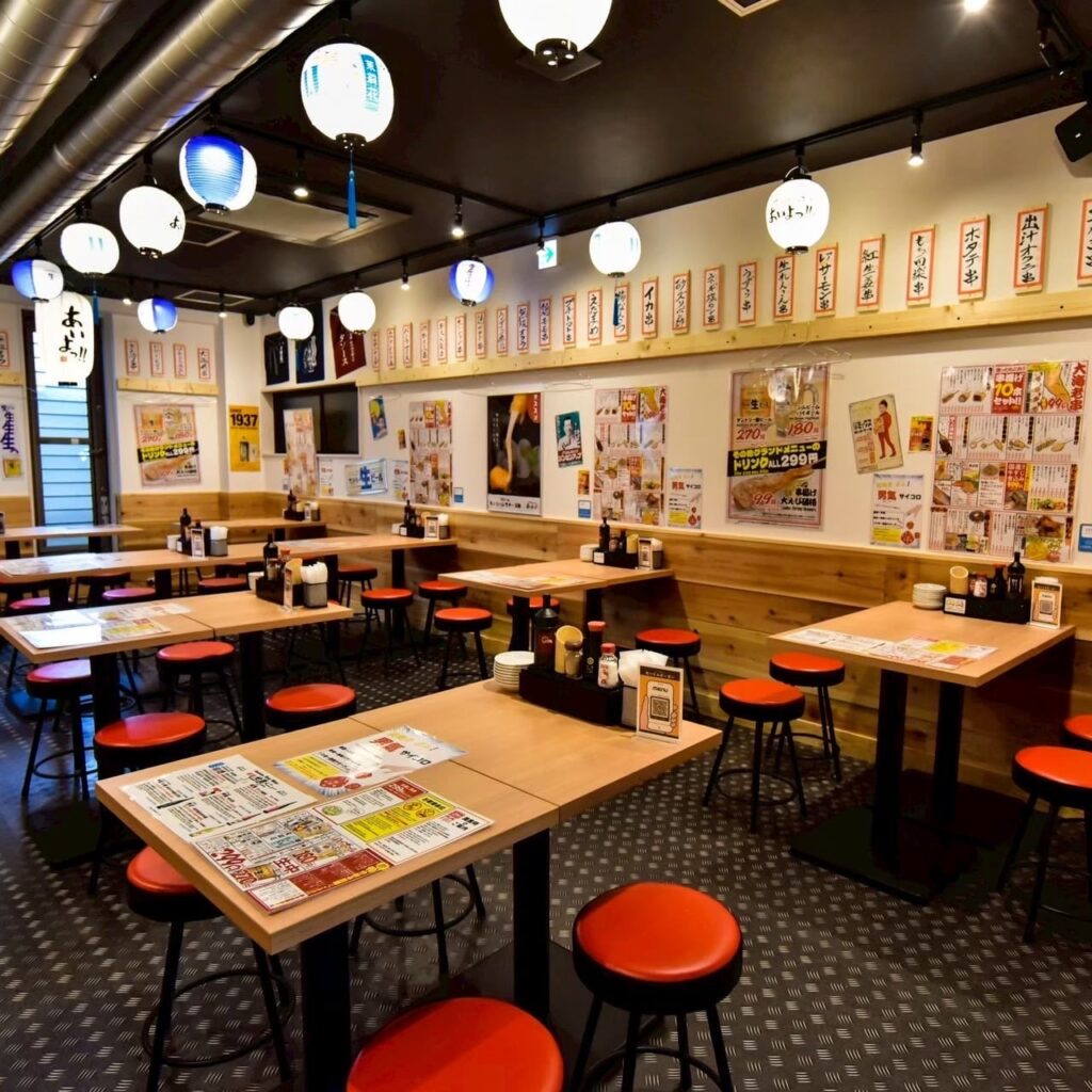 あいよっ!! 西院駅店｜99円大海老串と創作串が楽しめる串揚げ酒場