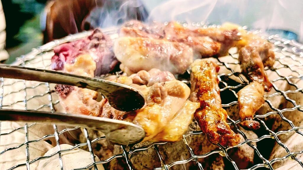 【四条大宮】大衆酒場鶏焼肉 味鶏｜朝引き京赤地鶏を七輪炭火焼きで！