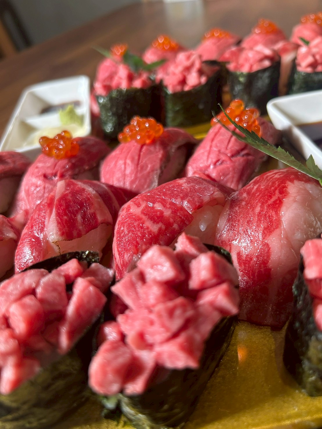 極上和牛肉寿司