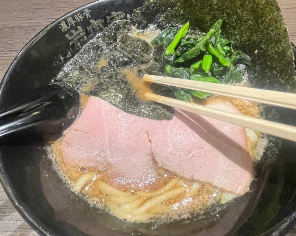 海苔はスープに浸して3秒待つ