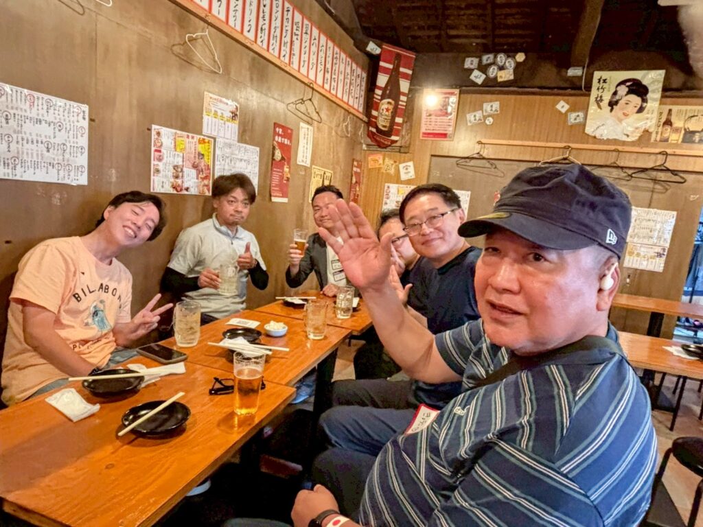 【オフ会レポ】初参加10名 24歳〜77歳が大熱狂!西院『オトコマエ食堂』の日曜昼飲みサッカー観戦
