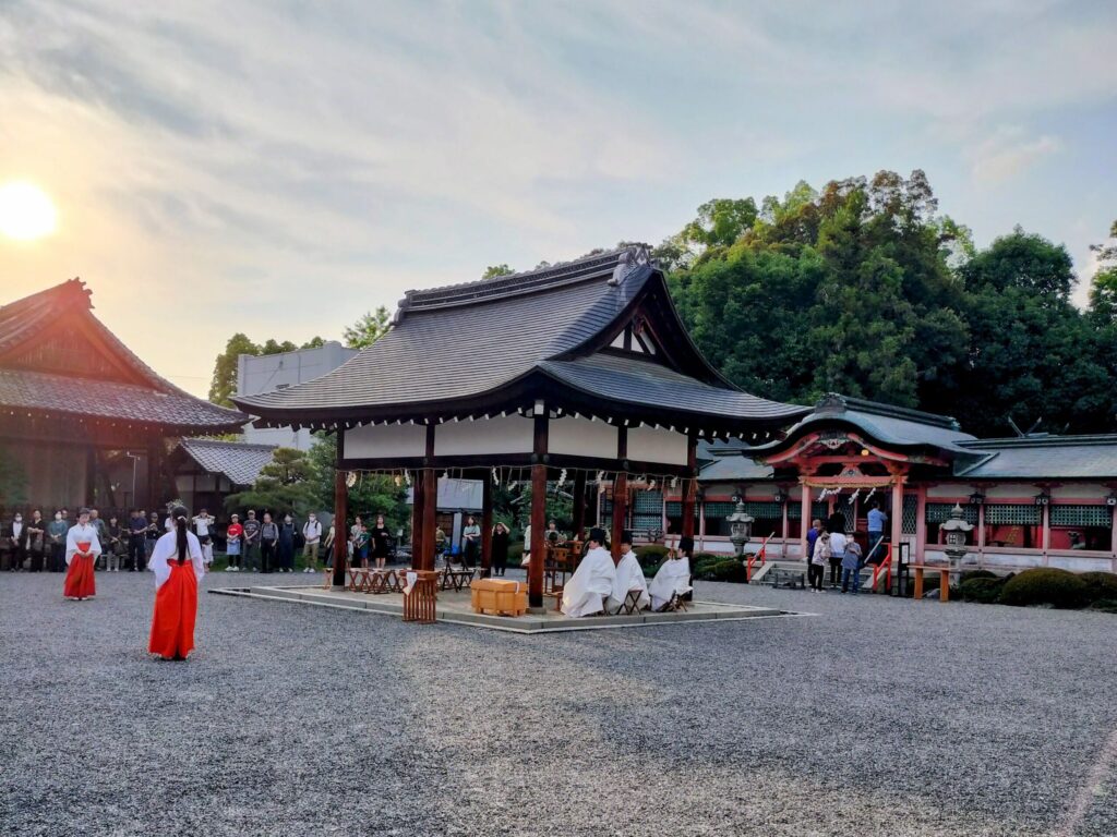 普段の春日神社の様子