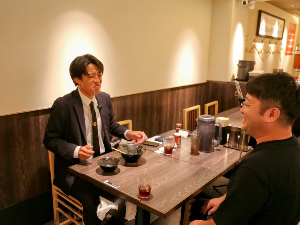 【選手がみせた、その横顔】おこしやす京都AC 森山雄介選手 × 濃厚豚骨ラーメン 岩本家（西院）